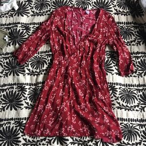 Cherry blossom mini dress